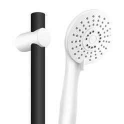 AQUAS Fit Ergo Manual 9.5KW Black + White Electric Shower -ShowerLux Shop A000282 d1 460