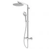 AQUAS Turbo 110 Thermostatic Shower System - Chrome - A000462 2 AQUAS Turbo 110 Thermostatic Shower System - Chrome - A000462 -ShowerLux Shop A000462 p