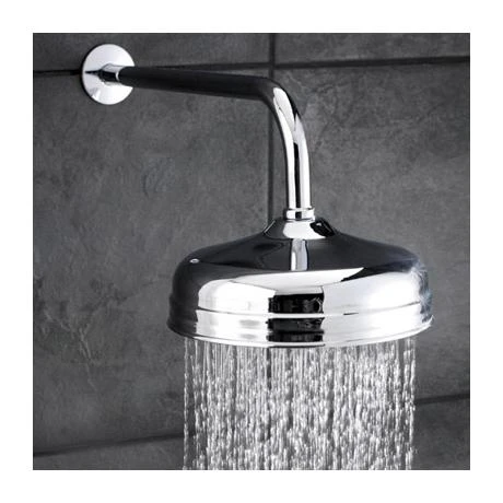 Hudson Reed Beaumont Twin Concealed Thermostatic Valve w/ 8" Apron Fixed Head 4 Hudson Reed Beaumont Twin Concealed Thermostatic Valve w/ 8" Apron Fixed Head - Image 2