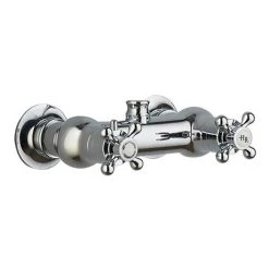 Hudson Reed Traditional Thermostatic Shower Valve & Rigid Riser Kit - A3117 -ShowerLux Shop A3117 D1 460