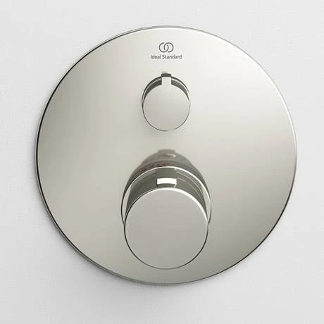 Ideal Standard Ceratherm T100 Chrome Built-In Thermostatic 1 Outlet Round Shower Mixer + Easybox 5 Ideal Standard Ceratherm T100 Chrome Built-In Thermostatic 1 Outlet Round Shower Mixer + Easybox - Image 3