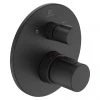 Ideal Standard Silk Black Ceratherm T100 Built-In Thermostatic 2 Outlet Bath Shower Mixer 2 Ideal Standard Silk Black Ceratherm T100 Built-In Thermostatic 2 Outlet Bath Shower Mixer -ShowerLux Shop A5814XG P
