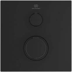 Ideal Standard Silk Black Ceratherm C100 Built-In Thermostatic 1 Outlet Shower Mixer 6 Ideal Standard Silk Black Ceratherm C100 Built-In Thermostatic 1 Outlet Shower Mixer -ShowerLux Shop A6956XG D1 460