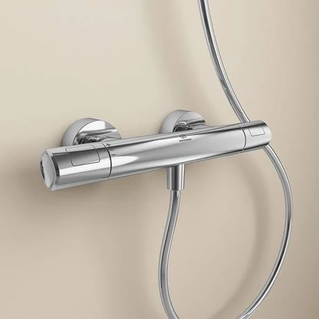 Ideal Standard Ceratherm T100 Exposed Thermostatic Bar Shower Mixer - A7239AA 6 Ideal Standard Ceratherm T100 Exposed Thermostatic Bar Shower Mixer - A7239AA - Image 4