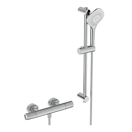 Ideal Standard Ceratherm T100 Exposed Thermostatic Shower Mixer Pack - A7237AA 3 Ideal Standard Ceratherm T100 Exposed Thermostatic Shower Mixer Pack - A7237AA