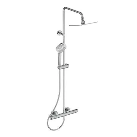 Ideal Standard Ceratherm T100 Exposed Thermostatic Bath Shower System - A7242AA 4 Ideal Standard Ceratherm T100 Exposed Thermostatic Bath Shower System - A7242AA - Image 2