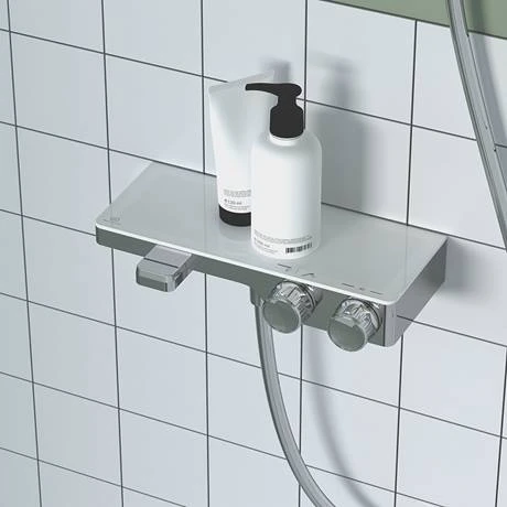 Ideal Standard Ceratherm S200 Exposed Thermostatic Wall Mounted Shelf Bath Shower Mixer - A7330AA 6 Ideal Standard Ceratherm S200 Exposed Thermostatic Wall Mounted Shelf Bath Shower Mixer - A7330AA - Image 4