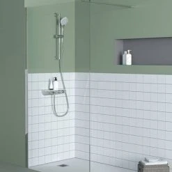 Ideal Standard Ceratherm S200 Exposed Thermostatic Wall Mounted Shelf Bath Shower Mixer - A7330AA 11 Ideal Standard Ceratherm S200 Exposed Thermostatic Wall Mounted Shelf Bath Shower Mixer - A7330AA -ShowerLux Shop A7330AA D4 460