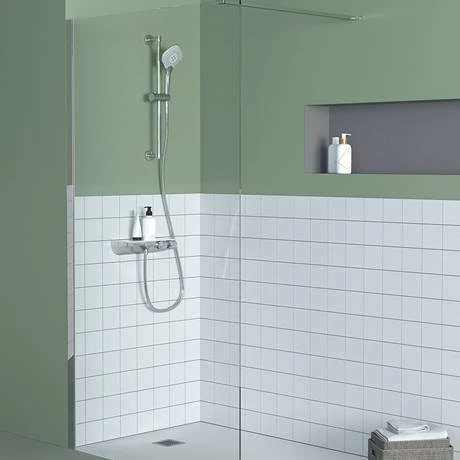 Ideal Standard Ceratherm S200 Exposed Thermostatic Wall Mounted Shelf Bath Shower Mixer - A7330AA 7 Ideal Standard Ceratherm S200 Exposed Thermostatic Wall Mounted Shelf Bath Shower Mixer - A7330AA - Image 5