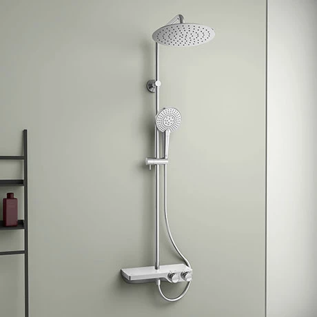 Ideal Standard Ceratherm S200 Exposed Thermostatic Shelf Shower System - A7331AA 3 Ideal Standard Ceratherm S200 Exposed Thermostatic Shelf Shower System - A7331AA