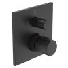 Ideal Standard Silk Black Ceratherm C100 Built-In Thermostatic 2 Outlet Bath Shower Mixer 2 Ideal Standard Silk Black Ceratherm C100 Built-In Thermostatic 2 Outlet Bath Shower Mixer -ShowerLux Shop A7522XG P