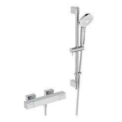 Ideal Standard Ceratherm C100 Exposed Thermostatic Shower Mixer Pack - A7537AA