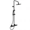 Ideal Standard Silk Black Ceratherm T25 Exposed Thermostatic Shower System - A7571XG 1 Ideal Standard Silk Black Ceratherm T25 Exposed Thermostatic Shower System - A7571XG -ShowerLux Shop A7571XG P