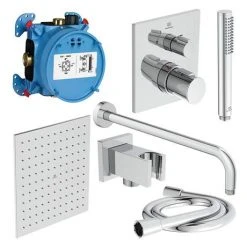 Ideal Standard Ceratherm C100 2 Outlet Shower Pack 9 Ideal Standard Ceratherm C100 2 Outlet Shower Pack -ShowerLux Shop A7572AA D1 460