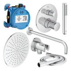 Ideal Standard Ceratherm T100 2 Outlet Shower Pack 9 Ideal Standard Ceratherm T100 2 Outlet Shower Pack -ShowerLux Shop A7573AA D1 460
