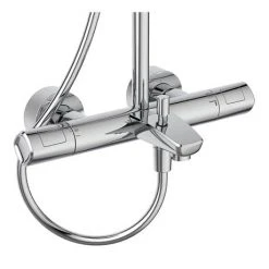 Ideal Standard Ceratherm T100 Exposed Thermostatic Bath Shower System - A7591AA 10 Ideal Standard Ceratherm T100 Exposed Thermostatic Bath Shower System - A7591AA -ShowerLux Shop A7591AA D2 460