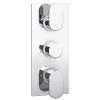 Amos Concealed Thermostatic Triple Shower Valve 2 Amos Concealed Thermostatic Triple Shower Valve -ShowerLux Shop ACTTRPSV np