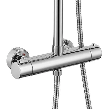 BagnoDesign Aquaeco Conrad Chrome Thermostatic Shower Mixer 6 BagnoDesign Aquaeco Conrad Chrome Thermostatic Shower Mixer - Image 4