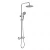 BagnoDesign Aquaeco Conrad Chrome Thermostatic Shower Mixer -ShowerLux Shop AQM CND T514 CP P