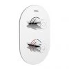 Bristan - Artisan Thermostatic Recessed Dual Control Valve with Integral Diverter - AR3-SHCDIV-C 2 Bristan - Artisan Thermostatic Recessed Dual Control Valve with Integral Diverter - AR3-SHCDIV-C -ShowerLux Shop AR3 SHCDIV C P