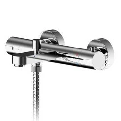 Nuie Arvan Wall Mounted Thermostatic Bath Shower Mixer - ARV005