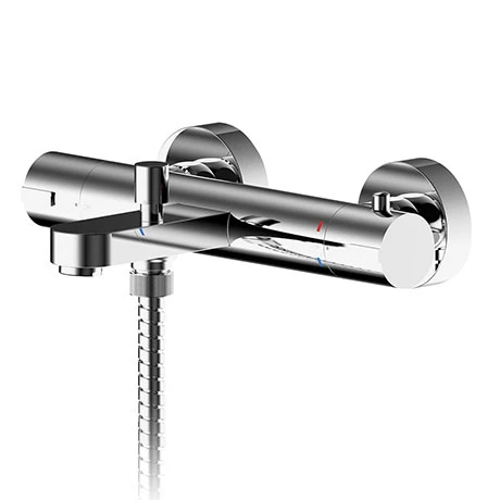 Nuie Arvan Wall Mounted Thermostatic Bath Shower Mixer - ARV005 3 Nuie Arvan Wall Mounted Thermostatic Bath Shower Mixer - ARV005