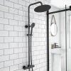 Arezzo Modern Round Thermostatic Shower (300mm Head - Matt Black) 1 Arezzo Modern Round Thermostatic Shower (300mm Head - Matt Black) -ShowerLux Shop ARZ03H prod