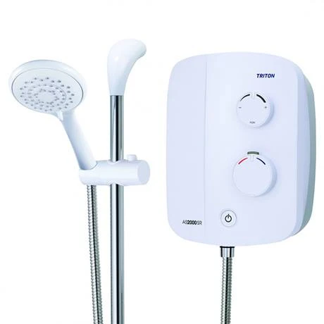 Triton Silent Running Thermostatic Power Shower - AS2000SR 4 Triton Silent Running Thermostatic Power Shower - AS2000SR - Image 2