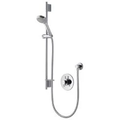 Aqualisa - Aspire DL Concealed Thermostatic Shower Valve with Slide Rail Kit - ASP001CA