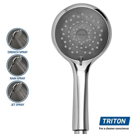 Triton - Aspirante 9.5kw Electric Shower - Gun Metal - ASP09GUNMTL 7 Triton - Aspirante 9.5kw Electric Shower - Gun Metal - ASP09GUNMTL - Image 5