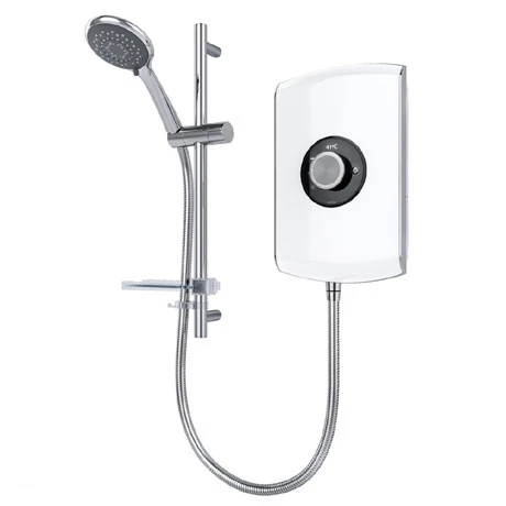 Triton Amore 8.5kW Electric Shower - Gloss White - ASPAMO8GSWHT 3 Triton Amore 8.5kW Electric Shower - Gloss White - ASPAMO8GSWHT