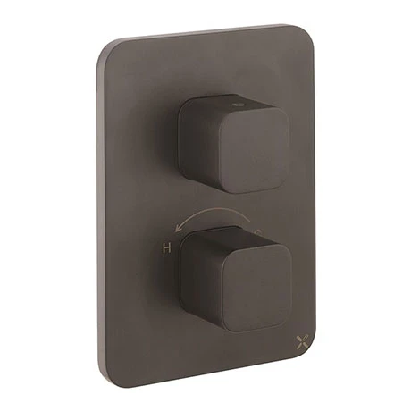 Crosswater Atoll/Glide II/Marvel Crossbox 1 Outlet Trim & Levers - Matt Black 3 Crosswater Atoll/Glide II/Marvel Crossbox 1 Outlet Trim & Levers - Matt Black