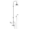 Heritage Avenbury Exposed Shower with Deluxe Fixed Riser Kit & Diverter to Handset - AVEDUAL01 2 Heritage Avenbury Exposed Shower with Deluxe Fixed Riser Kit & Diverter to Handset - AVEDUAL01 -ShowerLux Shop AVEDUAL01 P