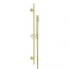 Arezzo Brushed Brass Modern Slide Rail Kit with Pencil Shower Handset 1 Arezzo Brushed Brass Modern Slide Rail Kit with Pencil Shower Handset -ShowerLux Shop AZBB8SR nw p