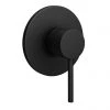 Arezzo Matt Black Round Concealed Manual Shower Valve 2 Arezzo Matt Black Round Concealed Manual Shower Valve -ShowerLux Shop AZBKMSV n prod