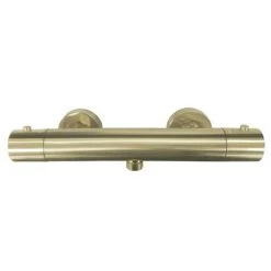Arezzo Brushed Brass Round Bar Shower Valve incl. Slide Rail Kit with Pencil Handset 10 Arezzo Brushed Brass Round Bar Shower Valve incl. Slide Rail Kit with Pencil Handset -ShowerLux Shop AZBVP80BB d2 460