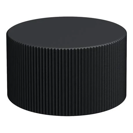 Arezzo Fluted Round Modern Triple Concealed Shower Valve - Matt Black 8 Arezzo Fluted Round Modern Triple Concealed Shower Valve - Matt Black - Image 6