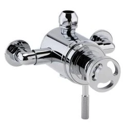 Arezzo Chrome Industrial Style Rigid Riser Kit with Diverter + Dual Exposed Shower Valve 10 Arezzo Chrome Industrial Style Rigid Riser Kit with Diverter + Dual Exposed Shower Valve -ShowerLux Shop AZISDUALERR d2 460