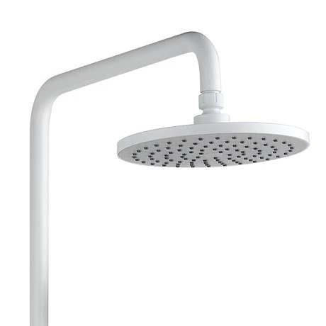Arezzo Round Thermostatic Shower - Matt White 4 Arezzo Round Thermostatic Shower - Matt White - Image 2