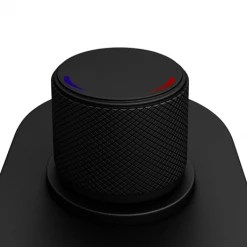 Arezzo Matt Black Industrial Style Push Button Shower Valve (3 Outlets) 9 Arezzo Matt Black Industrial Style Push Button Shower Valve (3 Outlets) -ShowerLux Shop AZPB03RMB d4 460