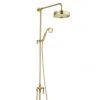 Arezzo Brushed Brass Rigid Riser Kit with Shower Head, Handshower & Diverter 1 Arezzo Brushed Brass Rigid Riser Kit with Shower Head, Handshower & Diverter -ShowerLux Shop AZRR03BB l 670