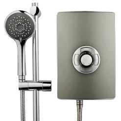 Triton - Aspirante 9.5kw Electric Shower - Gun Metal - ASP09GUNMTL