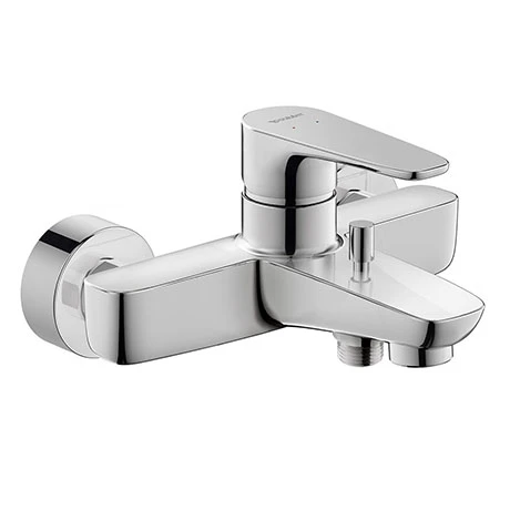 Duravit B.1 Wall Mounted Single Lever Bath Shower Mixer - B15230000010 3 Duravit B.1 Wall Mounted Single Lever Bath Shower Mixer - B15230000010