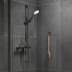 Ideal Standard Idealrain Evo Jet 600mm Shower Slider Rail with 125mm 3 Function Diamond Handspray - B1762AA 7 Ideal Standard Idealrain Evo Jet 600mm Shower Slider Rail with 125mm 3 Function Diamond Handspray - B1762AA -ShowerLux Shop B1762AA D1 460