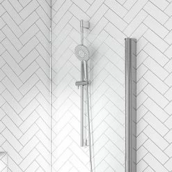 Ideal Standard Idealrain Evo Jet 900mm Shower Slider Rail with 125mm 3 Function Round Handspray - B1763AA -ShowerLux Shop B1763AA D1 460