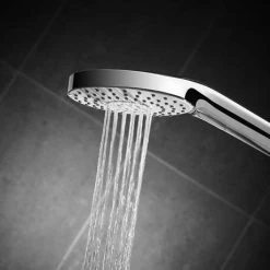 Ideal Standard Idealrain Evo Jet 600mm Shower Slider Rail with 110mm 3 Function Round Handspray - B2233AA -ShowerLux Shop B2233AA D2 460