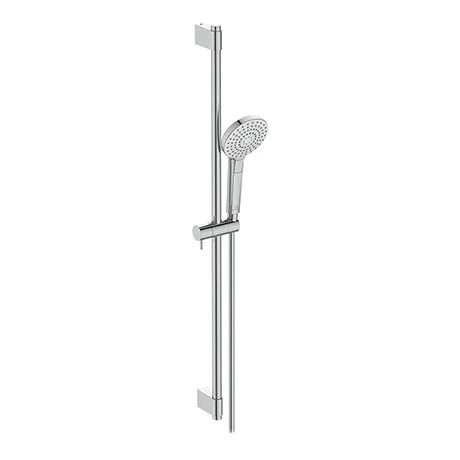 Ideal Standard Idealrain Evo Jet 900mm Shower Slider Rail with 110mm 3 Function Round Handspray - B2237AA 3 Ideal Standard Idealrain Evo Jet 900mm Shower Slider Rail with 110mm 3 Function Round Handspray - B2237AA