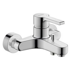 Duravit B.2 Wall Mounted Single Lever Bath Shower Mixer - B25230000010