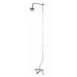 Bayswater Traditional Rigid Riser Kit for Bath Shower Mixer