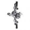 Bayswater Black Triple Exposed Thermostatic Shower Valve 1 Bayswater Black Triple Exposed Thermostatic Shower Valve -ShowerLux Shop BAYS412 P